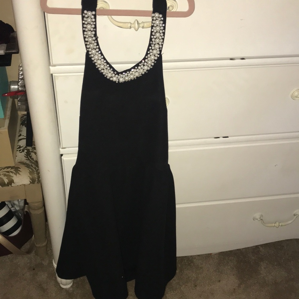Black Skate Mini Dress